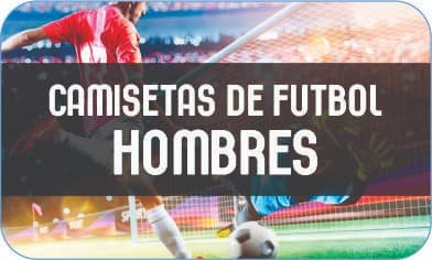 camisetas de futbol para hombres