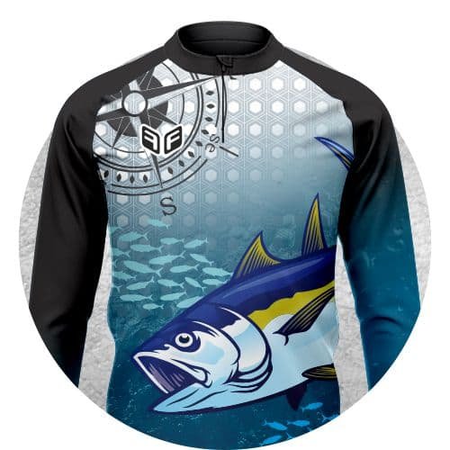 catalago de camisetas de pesca