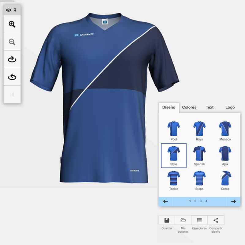 pañuelo Diacrítico firma ▷ Diseño de Camisetas de Futbol Online ✔️ Crea Tu Camiseta