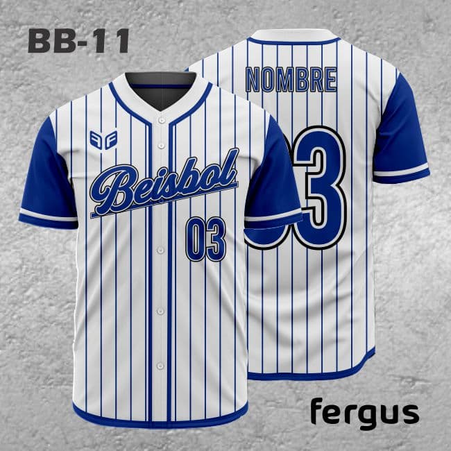 ▷ Camisetas de Beisbol Personalizadas Chile ✔️ Fergus Sport