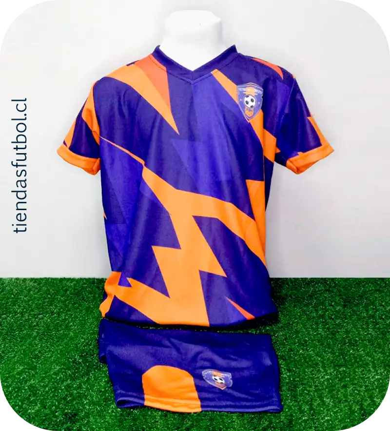 venta de camisetas de futbol para niños por mayor equipaciones completas chile