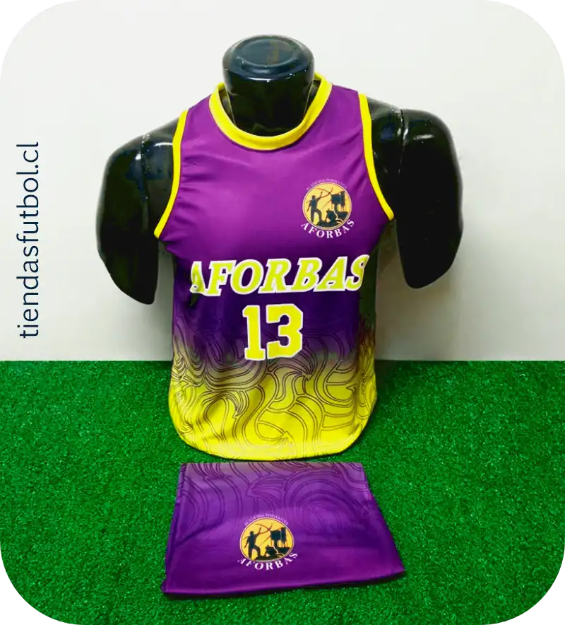 camisetas de basquet personalizadas manga cero para hombres y mujeres chile