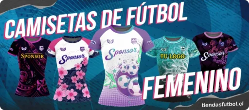 camisetas de futbol femenino chile venta por mayor