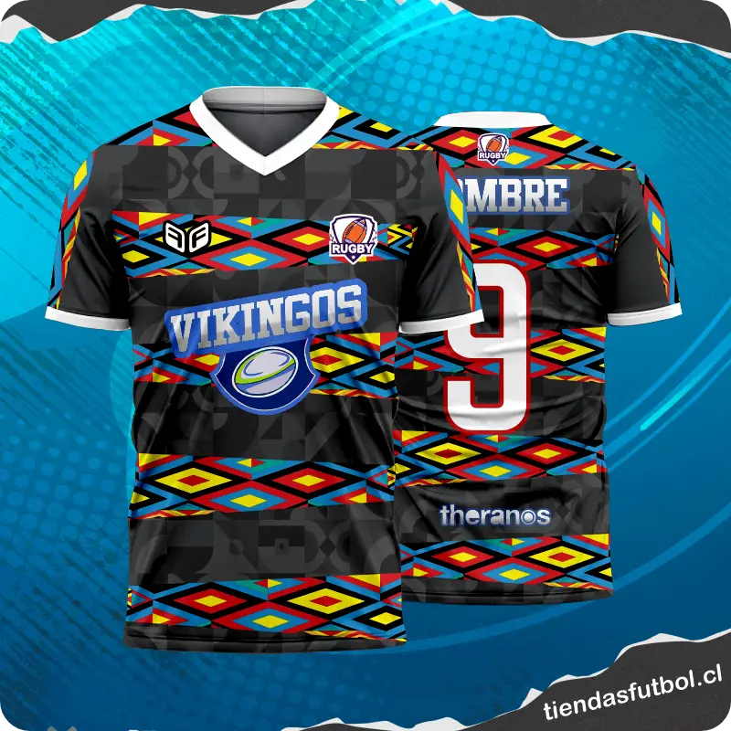 modelos de camisetas de rugby con diseño gratuito personalizado chile