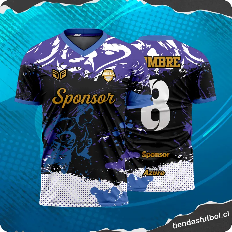 modelos de camisetas de rugby con diseño gratuito personalizado chile