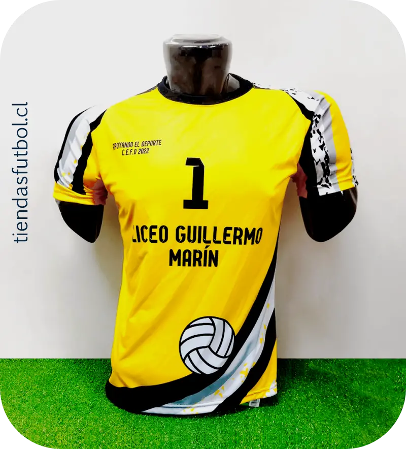 camisetas de voleibol pedidos realizados chile