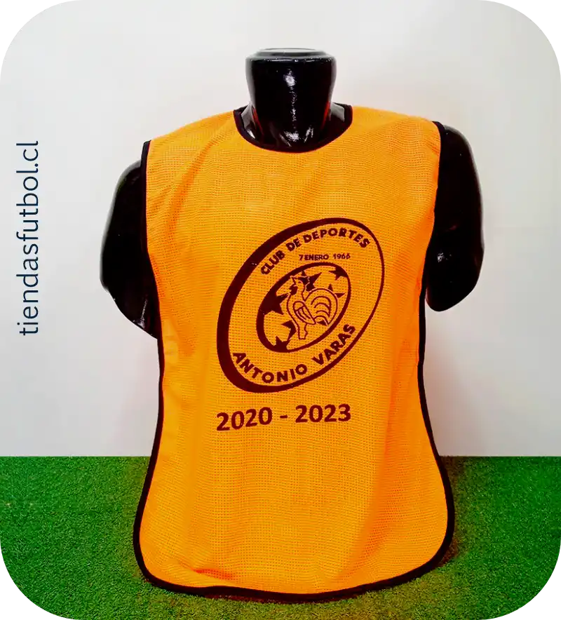 petos de futbol personalizados chile