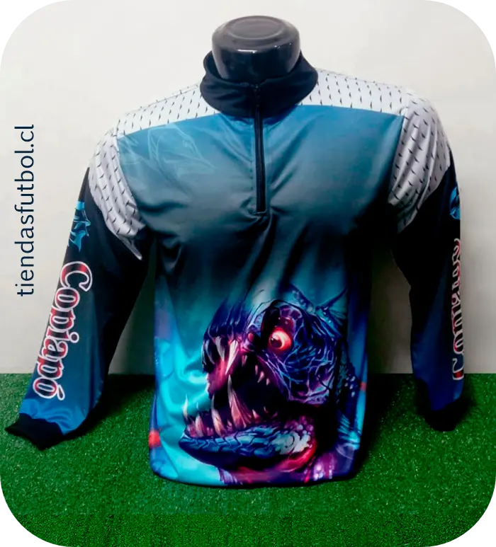 venta poleras de pesca personalizadas chile