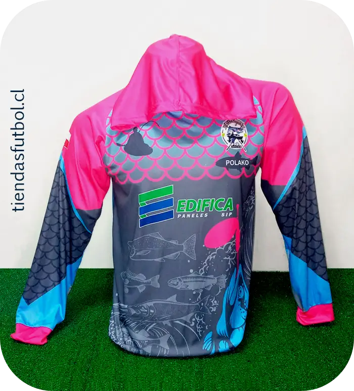 venta poleras de pesca personalizadas chile