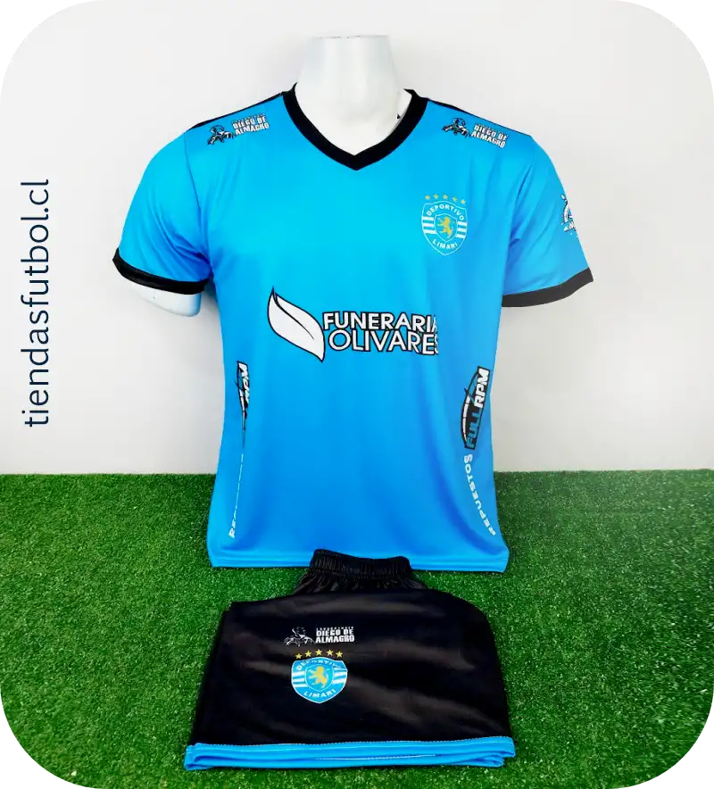 uniforme de futbol personalizado mediante sublimacion