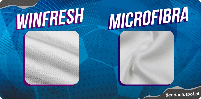 winfresh y microfibra telas para camisetas deportivas