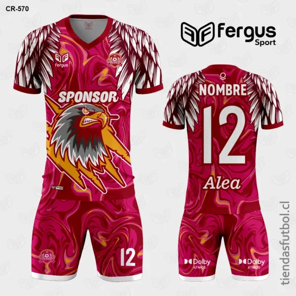 Camisetas de Futbol Aguila Rojo con blanco