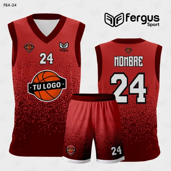 Camiseta de Basketball rojo