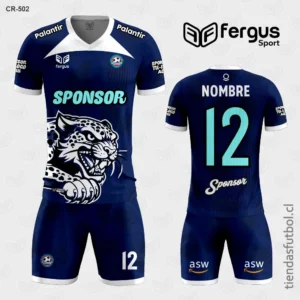 Camisetas de Futbol Tigre Azul Oscuro