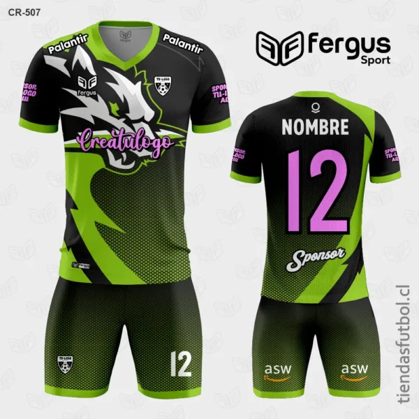 Camisetas de Futbol Tigre verde negro