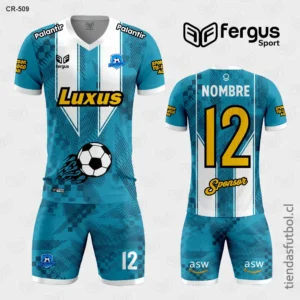 Camisetas de Futbol Pelota Turquesa Blanco