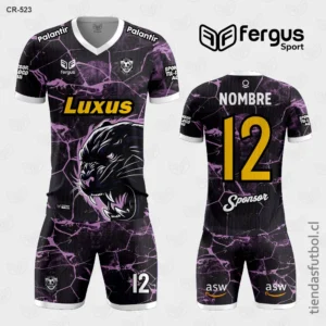 Camisetas de Futbol Pantera Negro Fucsia