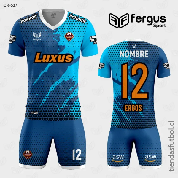 Camisetas de Futbol Azul celeste Blanco