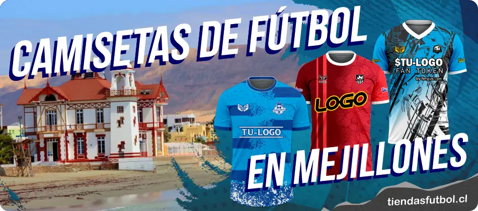camisetas de futbol en mejillones chile