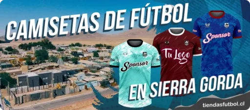 camisetas de futbol en sierra gorda chile