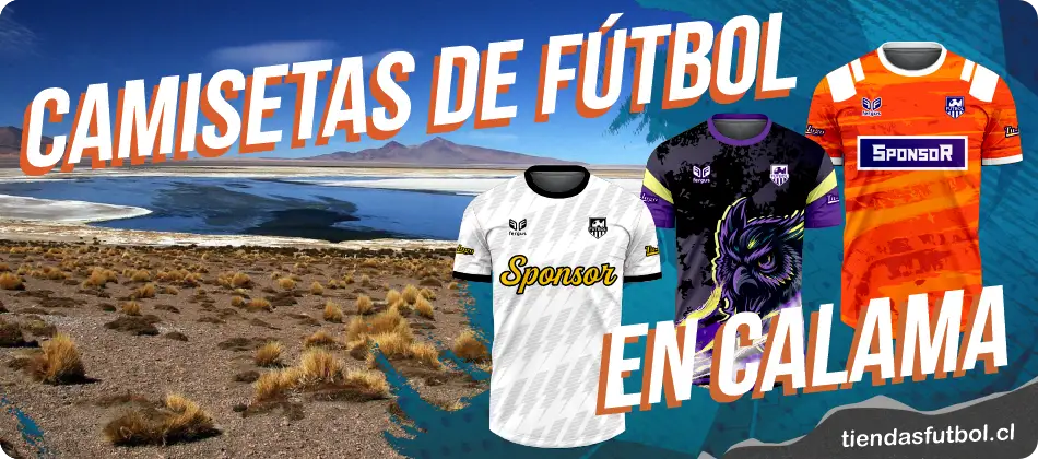 camisetas de futbol en calama chile
