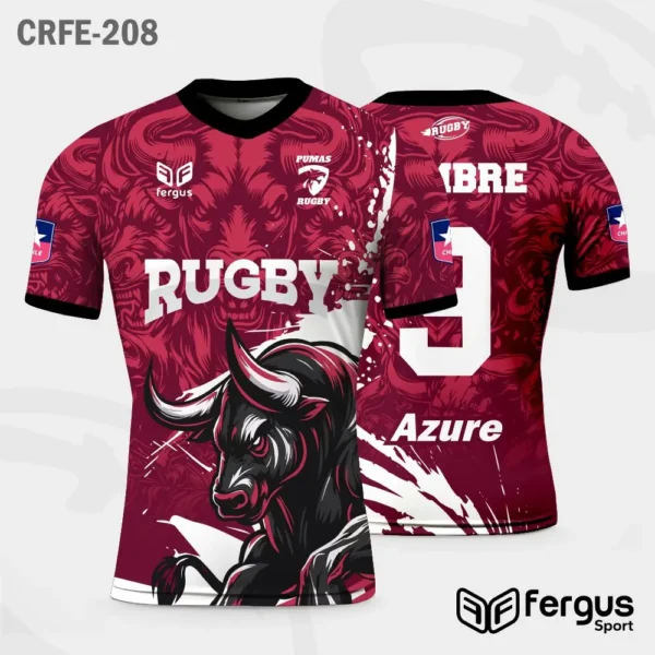 Camisetas de Rugby Guinda