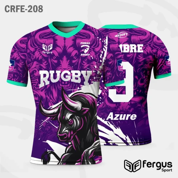 Camisetas de Rugby lila