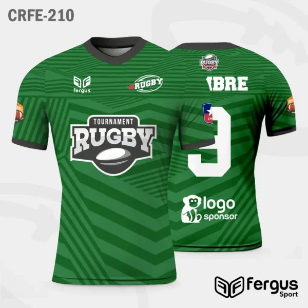 Camisetas de Rugby verde