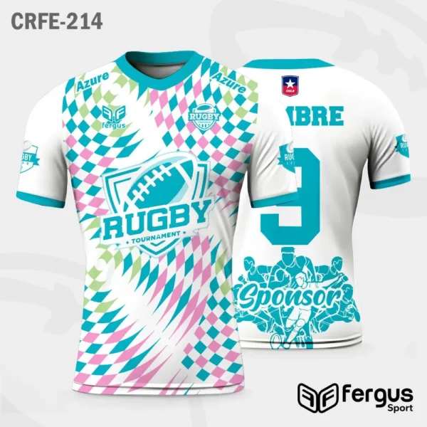 Camisetas de Rugby blanco y celeste