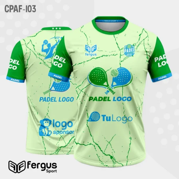 Camisetas de Padel verde