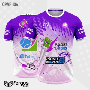 Camisetas de Padel Lila y morado