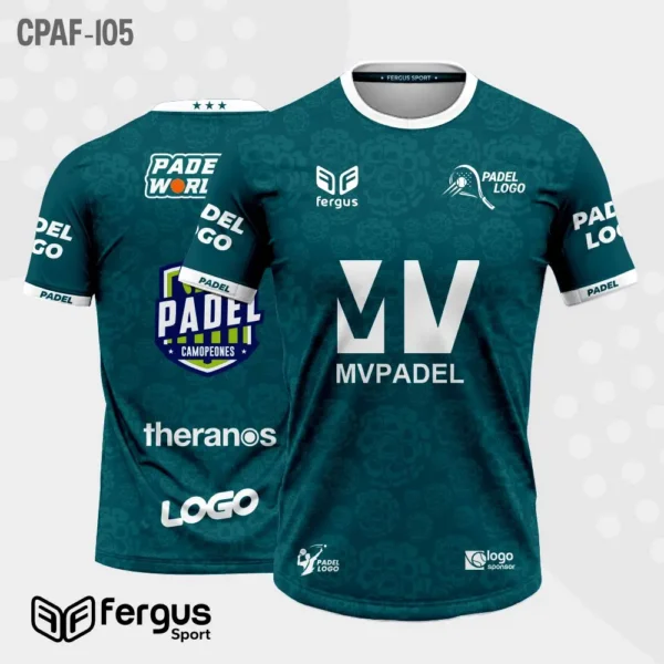 Camisetas de Padel verde
