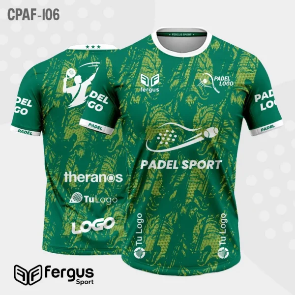 Camisetas de Padel verde