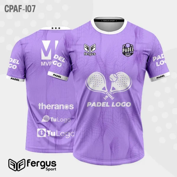 Camisetas de Padel morado