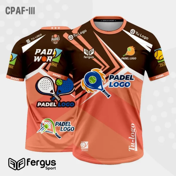 Camisetas de Padel naranja