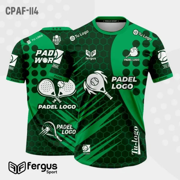 Camisetas de Padel verde
