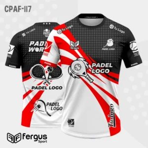 Camisetas de Padel Tricolor