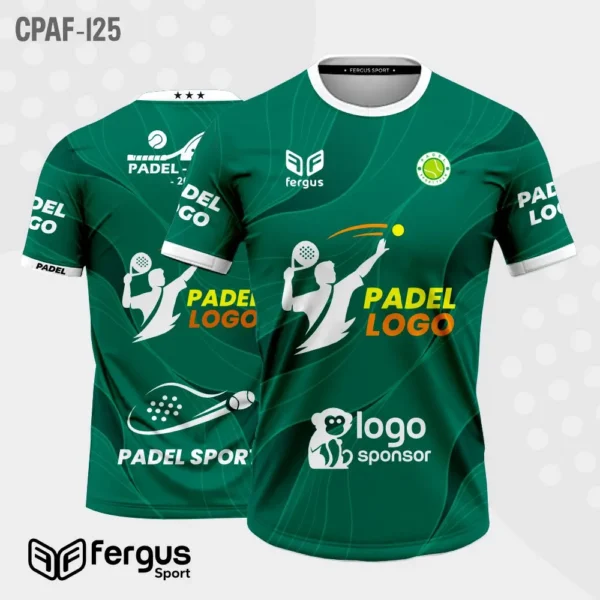 Camisetas de Padel verde