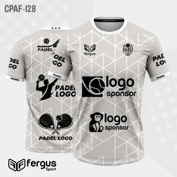 Camisetas de Padel gris