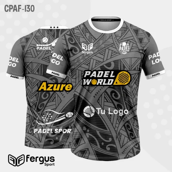 Camisetas de Padel Gris