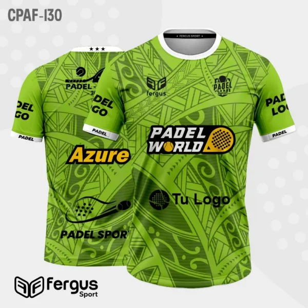Camisetas de Padel verde