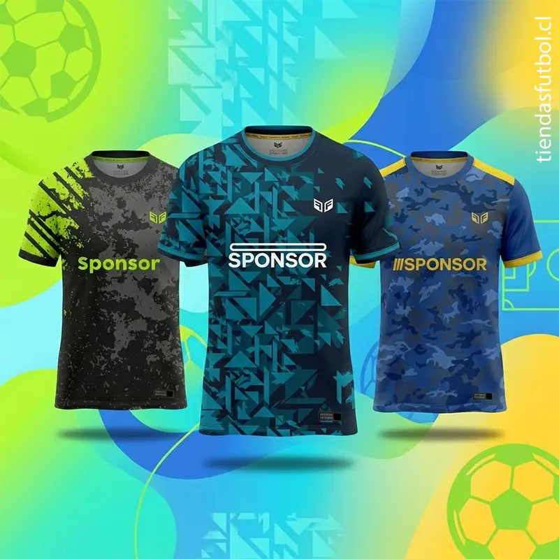 diseño de camisetas de futbol personalizadas en chile