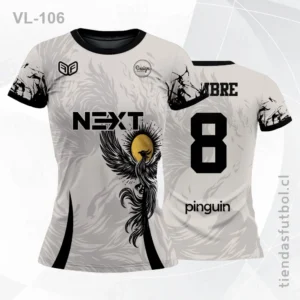 Camisetas de Voleibol para Damas Gris y Negro en chile 2026